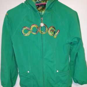 Kids COOGI zip up hoodie 12-14